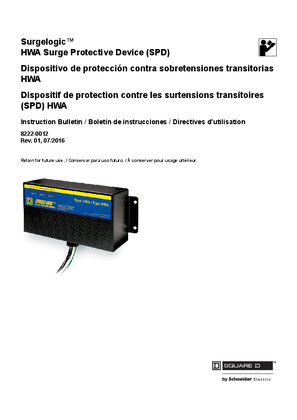 Image of Surgelogic™ HWA Surge Protective Device (SPD)