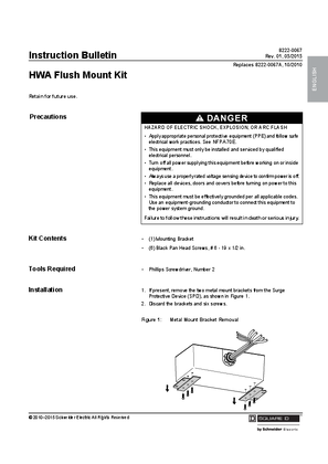 Image of HWA Flush Mount Kit