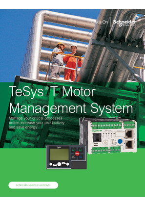 Image of TeSys T Motor Management System Brochure