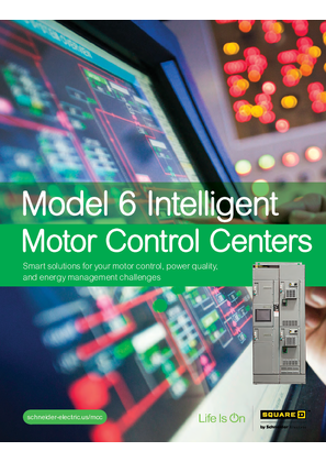 Image of Square D Model 6 Intelligent Motor Control Centers Brochure