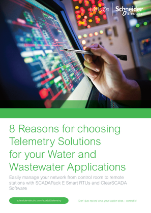 Image of 8 Reasons for choosing Telemetry Solutions for your Water and Wastewater Applications
