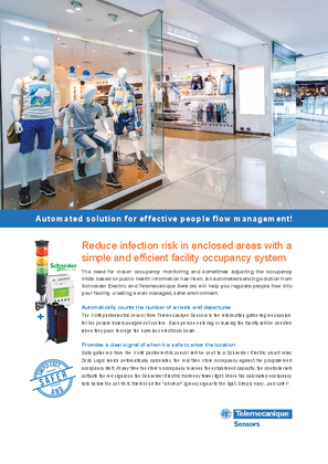 Image of Automated solution for effective people flow management!