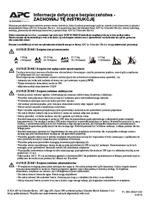 Obraz Informacje dotyczące bezpieczeństwa