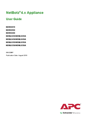 Image of NetBotz Appliance Users Guide