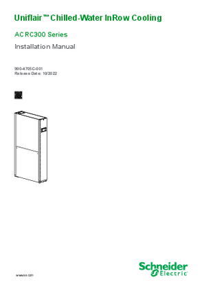 Image of Uniflair™ Chilled-Water InRow Cooling ACRC300 Series Installation Manual