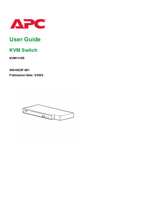 Image de KVM 1116R User Manual
