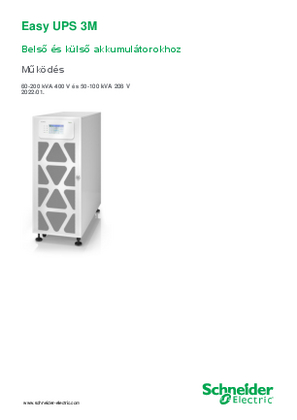 Kép Easy UPS 3M - Működtetés