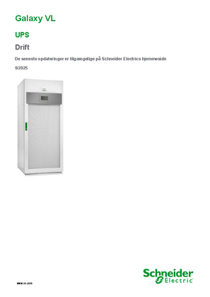 Gvl200k500ds Galaxy Vl Ups 200 Scalable To 500 Kw 400 480v Start Up 5x8 Schneider Electric Global