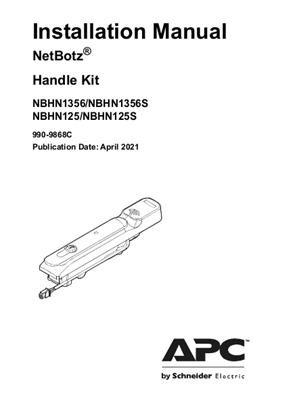 Netbotz Rack Monitor 250 Handle Kit Apc By Schneider Electric