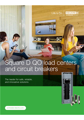 Image of Square D QO Load Centers and Circuit Breakers Brochure