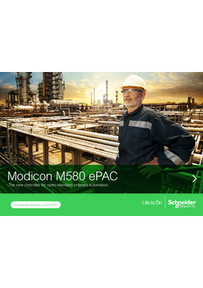 Image of Modicon M580 ePAC - The new controller for open-standard process automation
