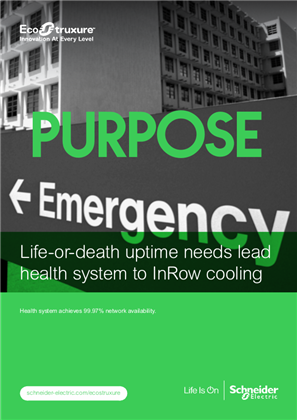 Imagem de Life-or-death uptime needs lead health system to InRow cooling