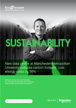 Image of New data centre at Manchester Metropolitan University reduces carbon footprint, cuts energy costs by 30%