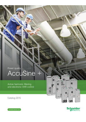 Image of AccuSine Active Harmonic Filtering and VAR Control Catalog