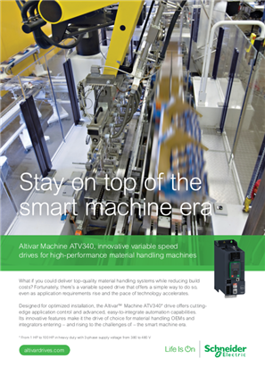 Image of Altivar 340 Machine Drives Brochure