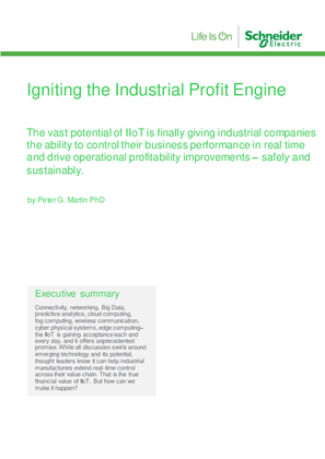 Igniting the Industrial Profit Engine