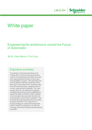 Image of Empowering the workforce to control the Future of Automation