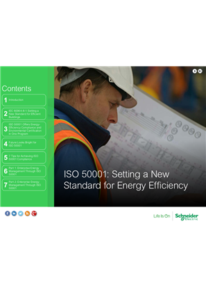Image of ISO 50001: Setting a New Standard for Energy Efficiency
