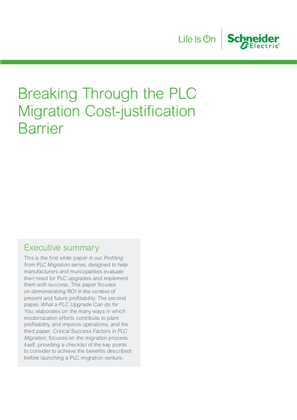 Image of Breaking Through the PLC Migration Cost-Justification Barrier
