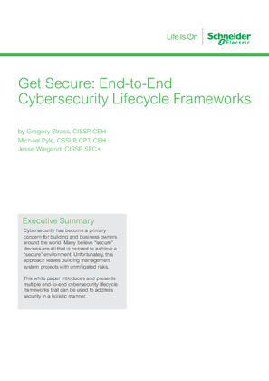 Bild av Get Secure: End-to-End Cybersecurity Lifecycle Frameworks