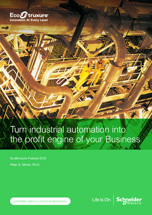 Image of EcoStruxure Foxboro DCS - Turn industrial automation into the profit engine of your Business
