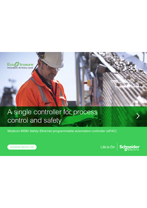 Image of Modicon M580 Safety eBrochure