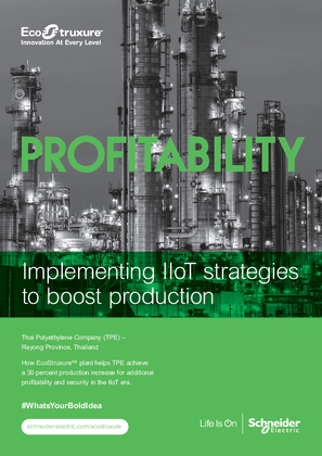 Image of Implementing IIoT strategies to boost production - Thai Polyethylene Company (TPE) Success Story