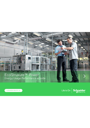 Image of EcoStruxure Power Energy Usage Performance eBrochure