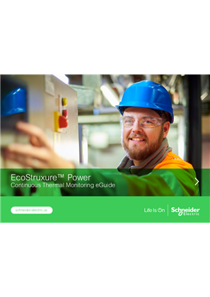 Image of EcoStruxure Power Continuous Thermal Monitoring Brochure