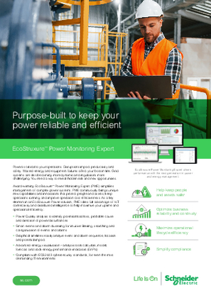Image of EcoStruxure™ Power Monitoring Expert (3.0)