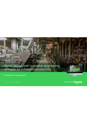 Podoba osebe Smart design and innovative engineering software for enhanced productivity - EcoStruxure Control Expert