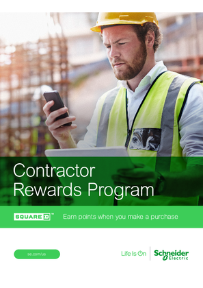 Image of Contractor Rewards Program Brochure