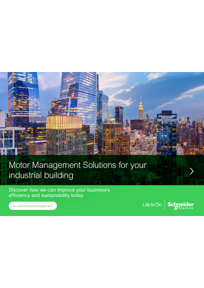 Image of Motor Management Solutions for your industrial building