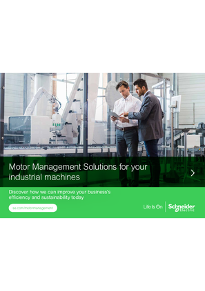 Bild av Motor Management Solutions for your industrial machines
