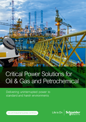 Immagine di Secure Power Solutions for Oil & Gas and Petrochemical