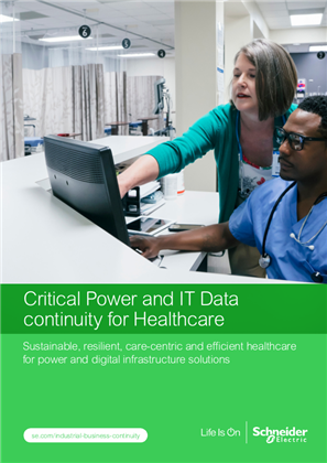 Image of Critical Power and IT data continuity for Healthcare