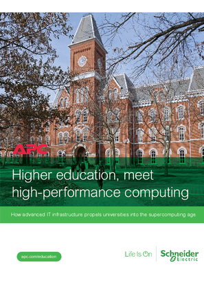 Image of APC Higher education, meet high-performance computing Brochure