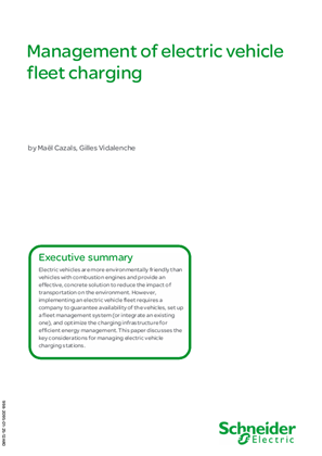 Management of electric vehicle fleet charging