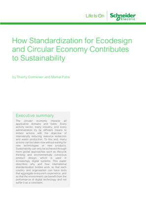 Image of How Standardization for Ecodesign and Circular Economy Contributes to Sustainability