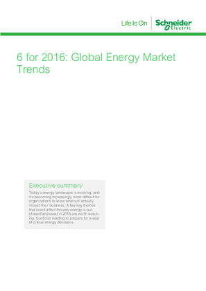 Image of 6 for 2016: Global Energy Market Trends