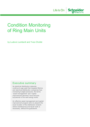 Image of Condition Monitoring of Ring Main Units