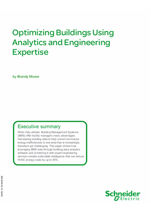 Image of Optimizing Buildings Using Analytics and Engineering Expertise