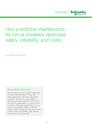 Image of How Predictive Maintenance for Circuit Breakers Optimizes Safety, Reliability, and Costs