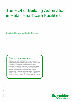 Bild von The ROI of Building Automation in Retail Healthcare Facilities