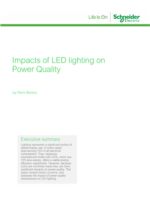 Image of Impacts of LED lighting on Power Quality
