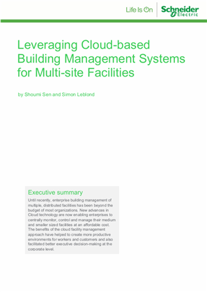 Billede af Leveraging Cloud-based Building Management Systems for Multi-site Facilities