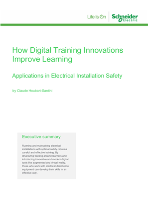 Image of How Digital Training Innovations Improve Learning: Applications in Electrical Installation Safety