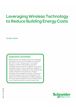 Image of Leveraging Wireless Technology to Reduce Building Energy Costs