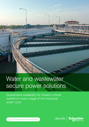 Image of Secure Power Solutions for Water/Wastewater