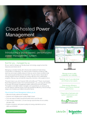 Image of Cloud-Hosted Power Management